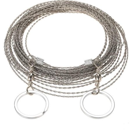 10 meter lang udendørs trådsav, trådsav overlevelseskabel, motorsavstråd