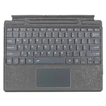 【PP】2089A for Microsoft Surface Pro 8/X Laptop Magnetisk Adsorpsjon Bluetooth Trådløst Tastatur med Touch
