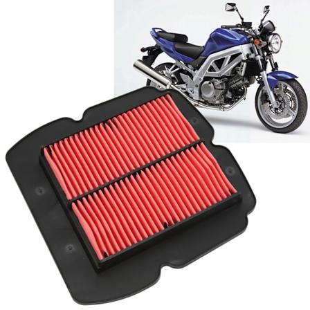 Motorcykel Insugningsluftfilter ABS Plast Hoop Ersättning för Suzuki SFV650 2009‐2015