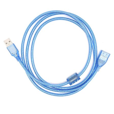 Datakabel Hane till Hona Dubbelskärmad USB 2.0 Förlängningskabel för Dataöverföring 5 Meter