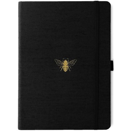 Dingbats* Pro B5 Dotted - Black Bee Notebook