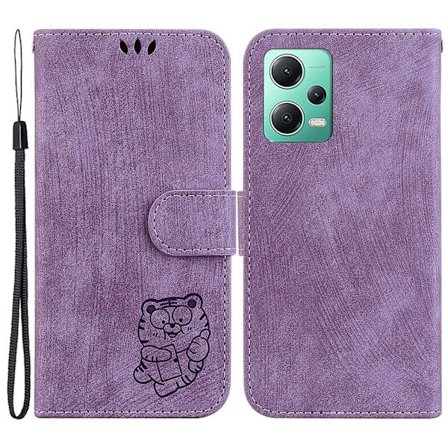 För Xiaomi Poco X5 5g/redmi Note 12 5g (global) Plånbok Phone case Imprint Anti-drop cover