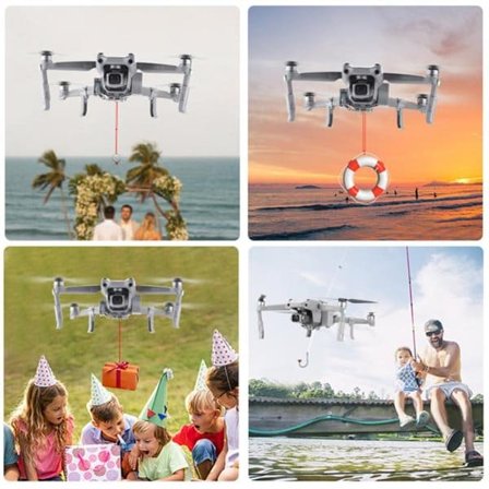 Airdrop-system till DJI Mavic Air 2 / Air 2S - Grå