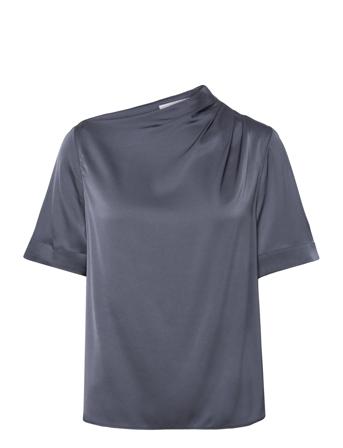 Lime Tee Blouses Short-sleeved Blå Ahlvar Gallery*Betinget Tilbud