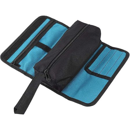 Sammenleggbar verktøypose Profesjonell elektrikere verktøy oppbevaringsholder Rullende pose Praktisk arrangør