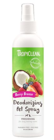 TropiClean - Berry Breeze Spray 236 ml - Hund - Pelspleie Trim- og hundebad - Pelspleie Trim- og hundebad - ZOO.no