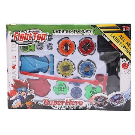 Metal Master til Fusion Top Rapidity Fight Sjælden Beyblade 4D Launcher Grip Sæt Ne
