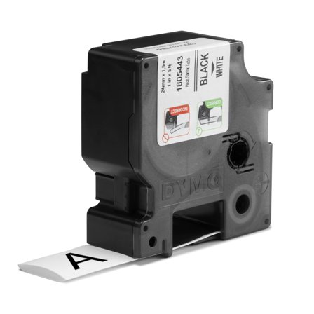 DYMO Rhino 24 mm HST Black on white