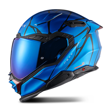 Kask Integralny Nexx X.WST3 B-Side Matowy Niebieski M