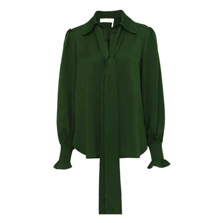 Chloé, Blouses Groen, Dames, Maat:XS