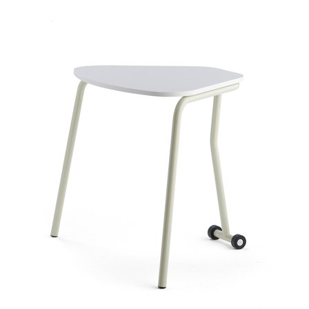 Klapptisch HEX, 740x800x620 mm, Gestell grau-beige, grau