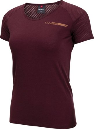 Ulvang Women's Pace Tee Women Short sleeved fitness sweater Red XS