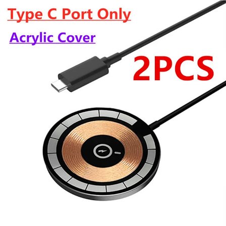 100W Magnetisk Trådlös Laddplatta Telefonladdare För iPhone 15 14 13 Pro Max Airpods Portabel Macsafe PD Snabbladdningsstation