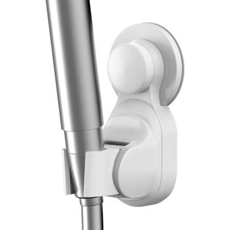 Justerbar Sugkoppsduschhållare Utan Borrning, Justerbar Sugkoppsduschhållare, Sugkoppsväggmonterad Bad