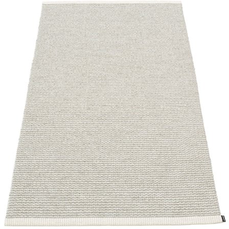 Pappelina Gulvteppe Mono, 85 x 160 cm, fossil grey/white grey' - 'Fossil grey/warm grey
