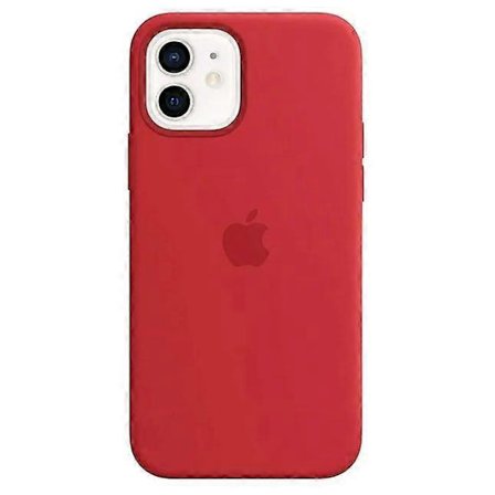 iPhone 12 ja iPhone 12 Pro silikonikuori MagSafella – (PRODUCT)RED