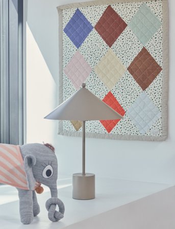 OYOY Living Design Ramboline Elephant - Multi/patterned - 35X16X36CM x 35