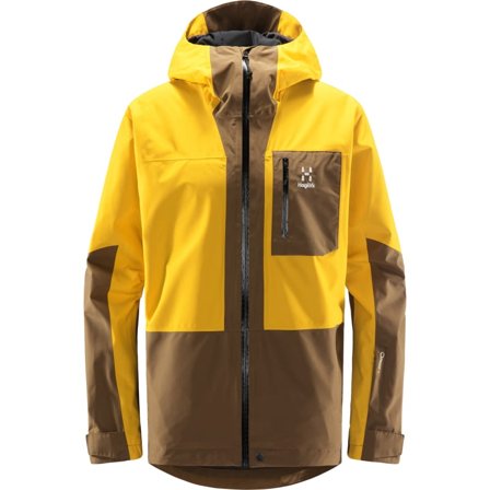Haglöfs Lumi Jacket Men's Men unlined ski jackets Yellow S