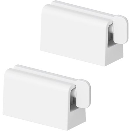 2-Delt Tube Squeezer Tannkrem Squeezer Spar Tannkrem, Krem - Premium ABS Plast Tube Squeezer for Alle Tuber, Enkel og Praktisk Å