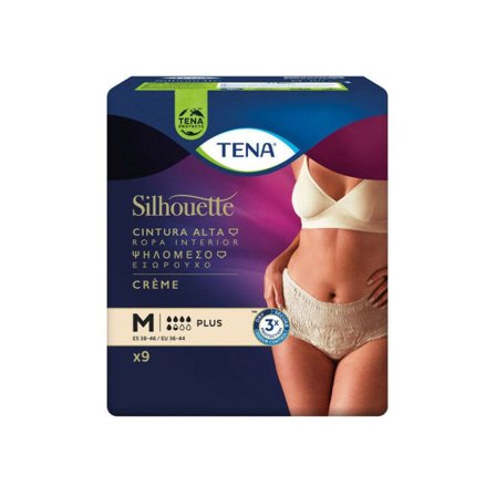 Tena Silhouette Creme Taglia M 9 Pezzi