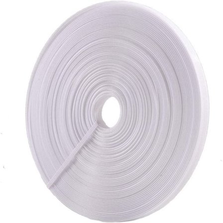 1 rull 50 yards polyester boning sy boning hvit boning