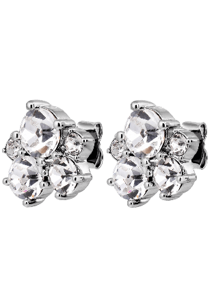 Dyrberg & Kern Minnie SS Crystal Örhängen Dam Vit ONESIZE