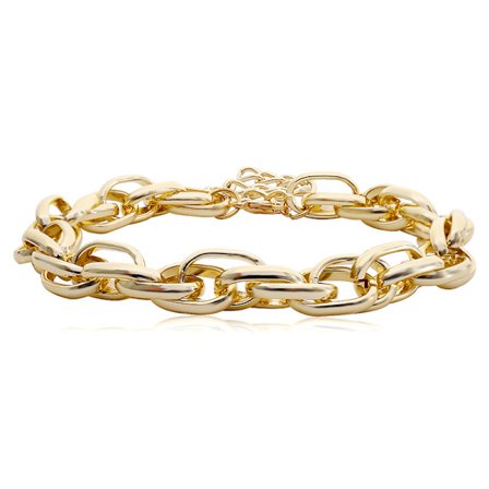 Punk Hip Hop Choker Halsband för kvinnor Statement Gothic Cuban C