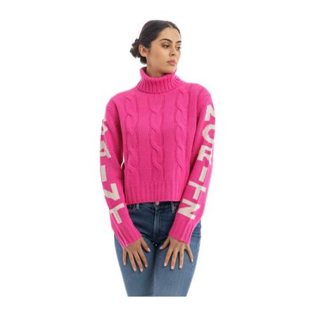 MC2 Saint Barth, Turtlenecks Roze, Dames, Maat:S
