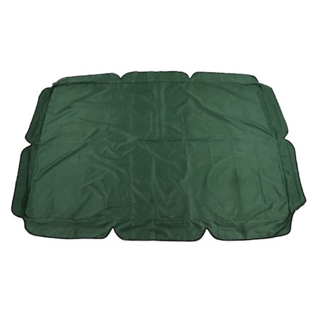 Keinutuolin katos 600D hopeoitu Oxford-kangas vedenpitävä keinun yläosa suojus ulkokäyttöön tummanvihreä