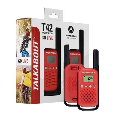 Motorola Talkabout T42 Walkie Talkie Bärbar Radio - 2st