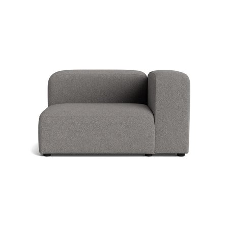 Milo XL hjørnemodul, højrevendt - Loop Grå - 100x130x72 - Sofa