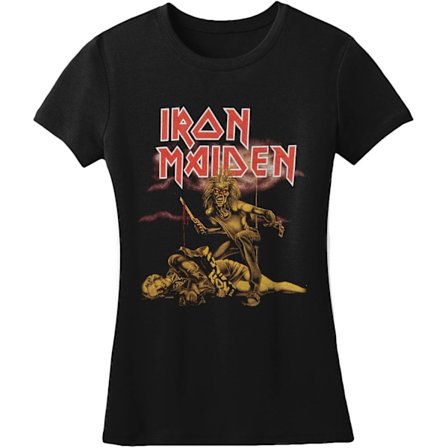 Iron Maiden Dam/Dam Slasher T-shirt S Svart