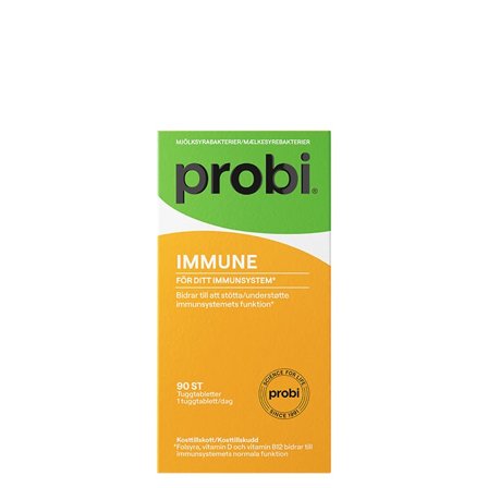 Præbiotika & Probiotika Probi Immune 90 tyggetabletter - Bodyman.dk