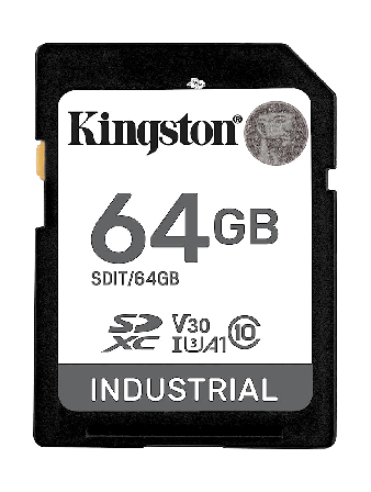 Kingston Industrial - flashminnekort - 64 GB - microSDXC UHS-I