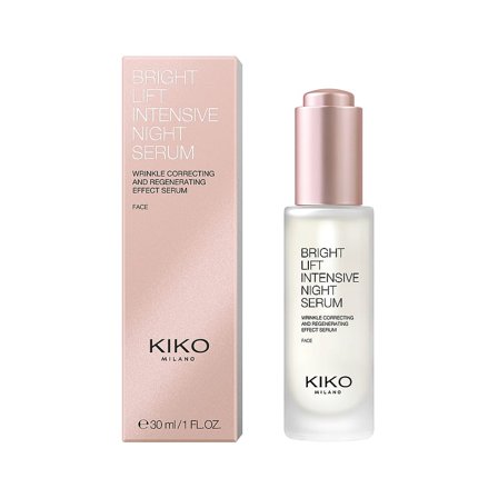 Kiko Milano Bright Lift Intensive Night Serum 30 ml, Skincare, Ansigtspleje, Serum