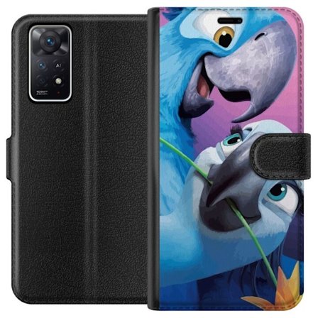 Kompatibelt Plånboksfodral till Xiaomi Redmi Note 11 Pro 5G Papegoja