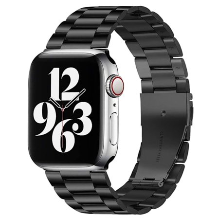 Metalrem Apple Watch 42/44/45/49 mm Sort