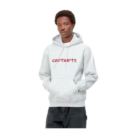 Carhartt Wip, Hoodies Grijs, Heren, Maat:S