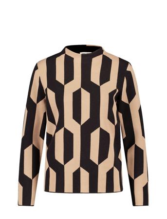 Pullover 1/1 Sleeve Patterned Gerry Weber