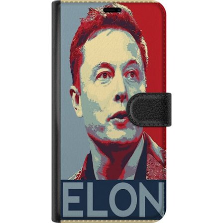 Kompatibel Tegnebogsetui til Apple Apple iPhone 17 Pro Max Elon Musk