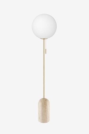 Globen Lighting - Golvlampa Torrano - Beige - Golvlampor - Från Homeroom