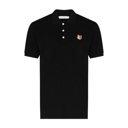 Maison Kitsuné Polo Shirts Sort, Herre