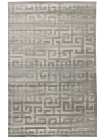 Ancient 200X300 Jasnoszary Geometryczny Dywan