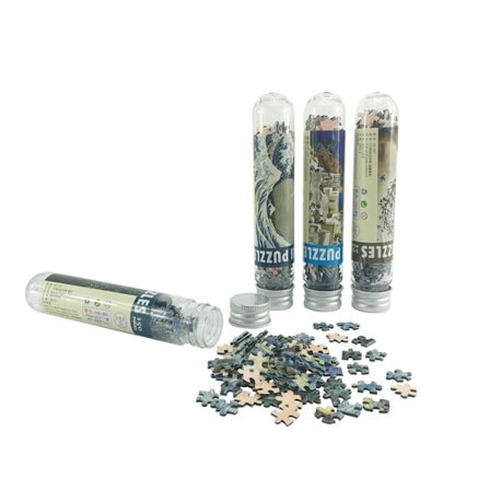 4 delar provrörs pussel vuxen 150 delar papper conve