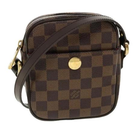 Louis Vuitton Vintage, Pre-owned Canvas louis-vuitton-bags Bruin, Dames, Maat:ONE Size