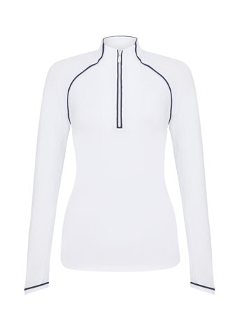 Original Penguin Golf | Solid 1/4 Zip Sun Protection Top | S