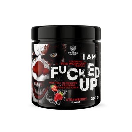 Swedish Supplements F#cked Up Joker, 300 gram, Angry Pineapple - PWO, Kosttillskott, Prestationshöjare & PWO, Pre-Workout (PWO)
