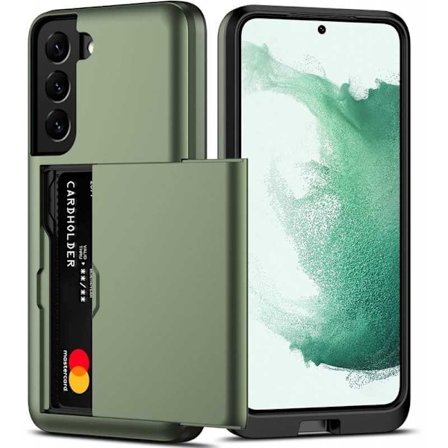 Samsung Galaxy S21 FE Iskunkestävä Cover Cover Card -paikka StreetWise