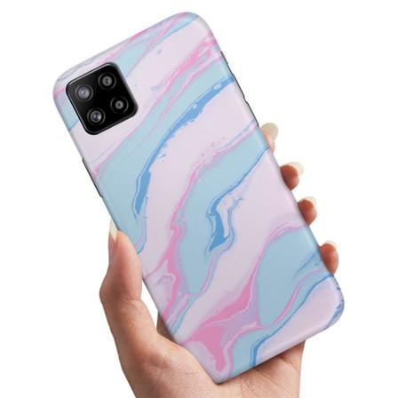 Samsung Galaxy A22 5g - Skal / Mobilskal Marmor Multifärg