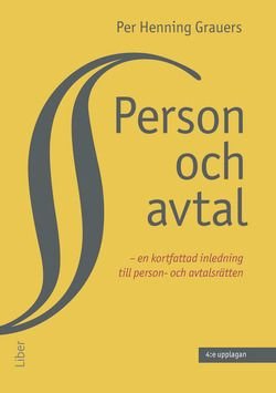 Person och avtal - en kortfattad inledning till person- och avtalsrätten